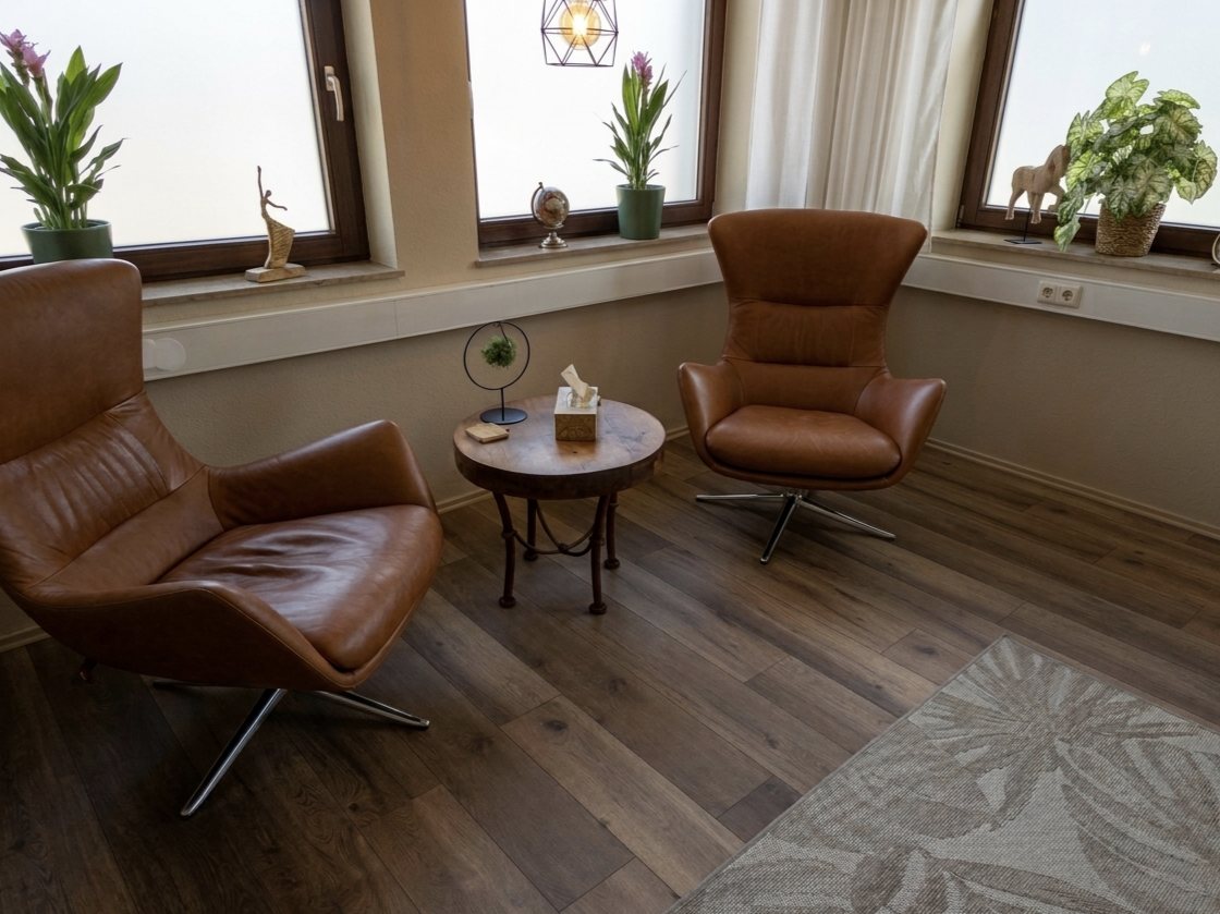 Sitzgruppe im Therapieraum